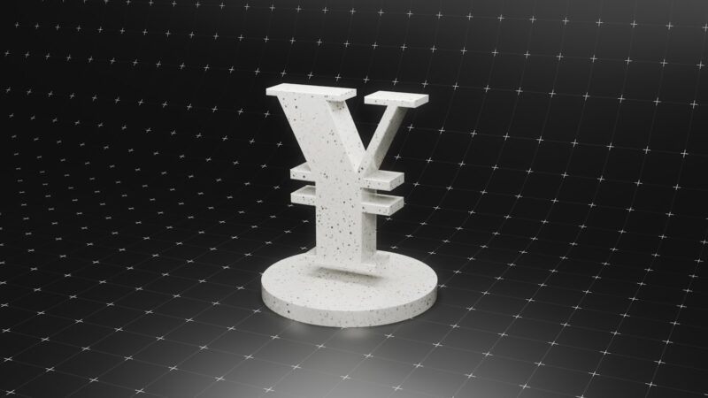 a sculpture of a letter v on a black background